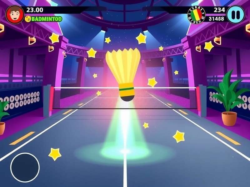 Badminton Battle Stars Gameplay